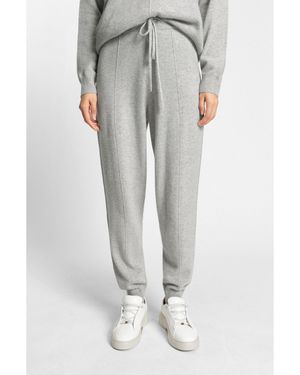 BOSS Cuffed Tracksuit Bottoms - Grey