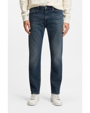 BOSS Maine Regular-Fit Jeans - Blue