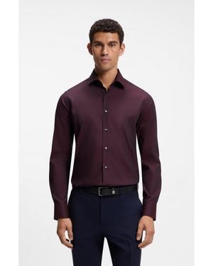 BOSS Regular-Fit Shirt - Purple