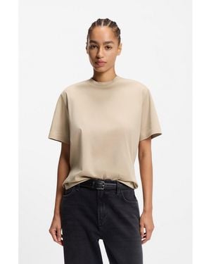 BOSS Relaxed-Fit T-Shirt - Natural