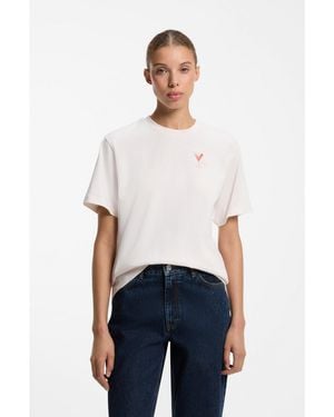 HUGO Graphic-Print T-Shirt - White