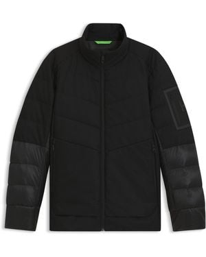 BOSS Giubbotto Idrorepellente Con Imbottitura Di Piume - Nero