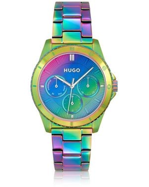 HUGO Link-Bracelet Watch - Blue