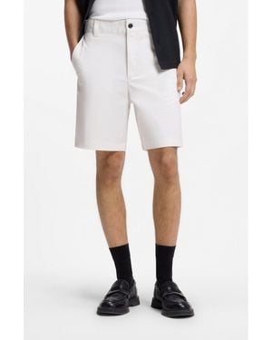 HUGO Slim-Fit Shorts - White