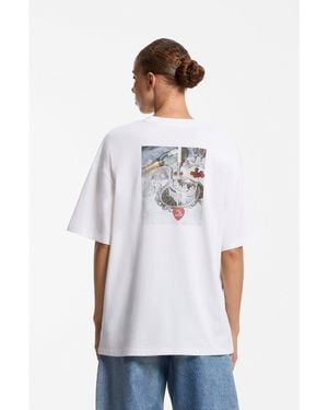 HUGO Oversized-Fit T-Shirt - White