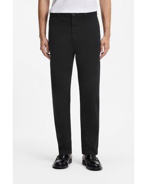 HUGO Slim-Fit Trousers - Black