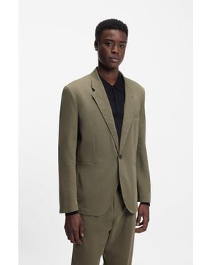 HUGO Light Green Men's Sport Coats Size 40r - Multicolor