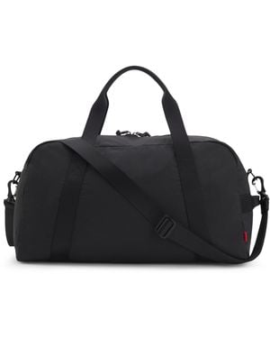 HUGO Weekender Mit Weit Gesetztem Logo-Detail - Schwarz