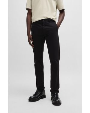 BOSS Slim-Fit Pants - Black