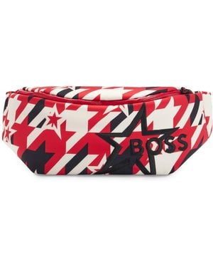 BOSS X Perfect Moment Softshell Belt Bag With Special Branding - Red