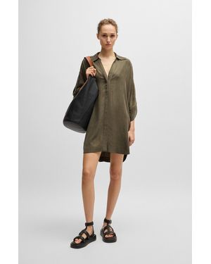 BOSS Dark Green Women's Day Dresses Size 4