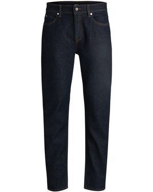 BOSS Maine Regular-Fit Jeans Aus Bequemem Stretch-Denim - Blau