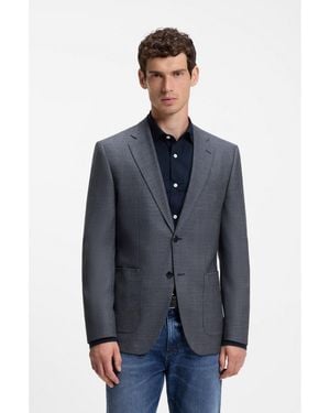 BOSS Regular-Fit Jacket - Blue