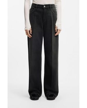 BOSS Boyfriend-Fit Jeans - Grey