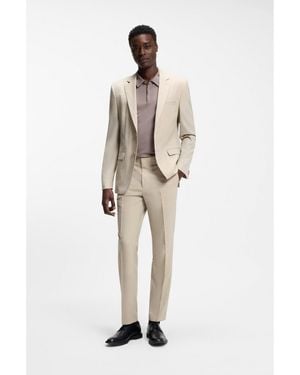 HUGO Extra-Slim-Fit Suit - White