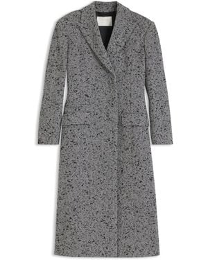 HUGO X Entire Studios Oversized Herringbone Coat - Grey