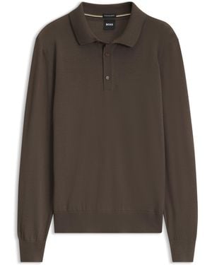 BOSS Polo - Marrone