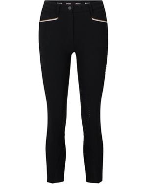 BOSS Equestrian Knee-Grip Breeches - Black