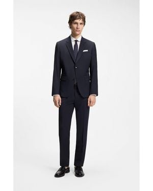 HUGO Two-Piece Slim-Fit Suit - Blue