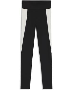 BOSS Actieve Legging Van Interlocked Hoogwaardig Stretchmateriaal - Zwart