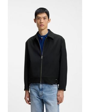 HUGO Modern-Fit Jacket - Black