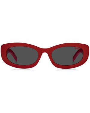 HUGO Gafas De Sol Rojas Con Patillas De La Marca - Rojo