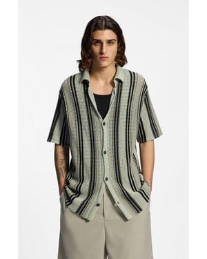 HUGO Relaxed-Fit Shirt - Green
