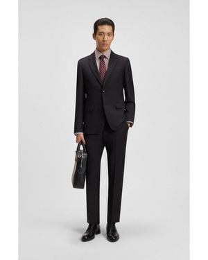 BOSS Two-Piece Slim-Fit Suit - Blue