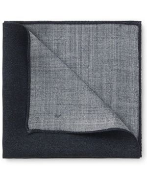 BOSS Melange Pocket Square - Grey