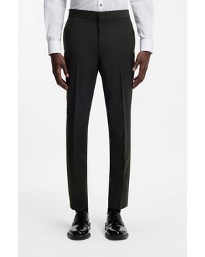 HUGO Extra-Slim-Fit Trousers - Black