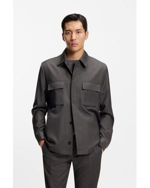 BOSS Black Men's Jackets And Coats Size 38r