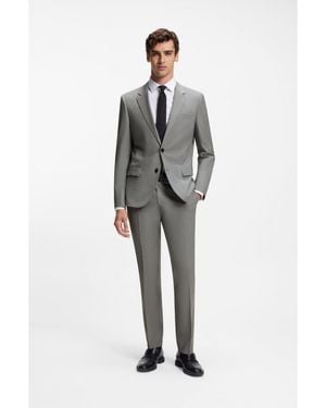 HUGO Slim-Fit Suit - White