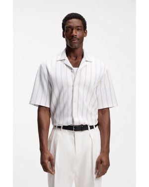 BOSS Relaxed-Fit Shirt - White
