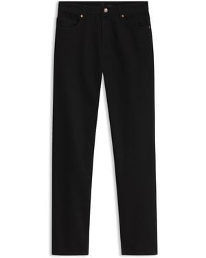 BOSS Slim-Fit Jeans Van Authentiek Katoenen Denim - Zwart