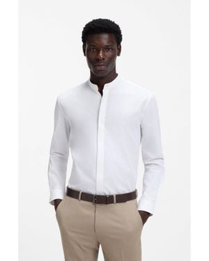 HUGO Slim-Fit Shirt - White