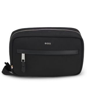BOSS Ziparound Washbag - Black