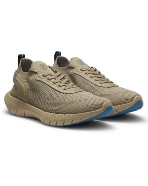 BOSS Sock-Sneakers Mit Gestricktem Obermaterial - Natur