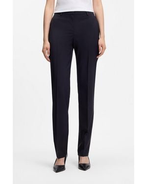 BOSS Regular-Fit Trousers - Blue