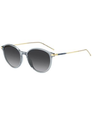 BOSS Sunglasses With-Tone Temples - Blue