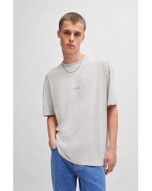 HUGO Outline Logos T-Shirt - White