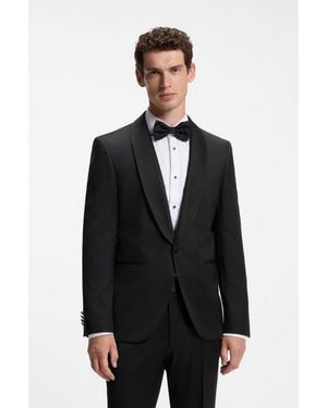 BOSS One Regular-Fit Tuxedo Jacket - Black