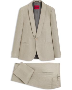HUGO Slim-Fit Suit - Grey