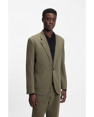 HUGO Modern-Fit Jacket - Green