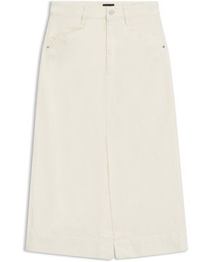 BOSS Midirock Aus Festem Denim - Natur