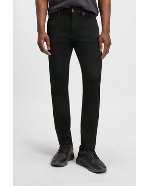 BOSS Porsche X Tapered-Fit Jeans - Black