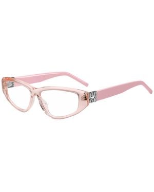 HUGO Acetate Optical Frames With 3D Monogram - Pink