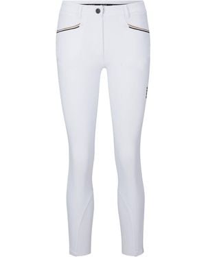 BOSS Equestrian Knee-Grip Breeches - White