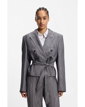 BOSS Regular-Fit Blazer - Grey