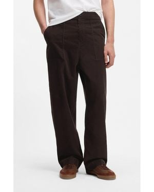 BOSS By Beckham Trousers - Natural