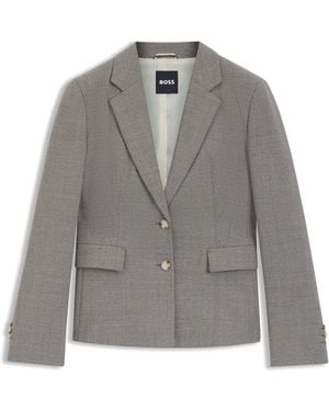 BOSS Slim-Fit Blazer - Grey
